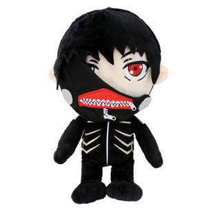 Masked Kaneki Ken Black Hair Tokyo Ghoul 12 Plush Masked Kaneki Ken Black Hair Tokyo Ghoul 12 Plush