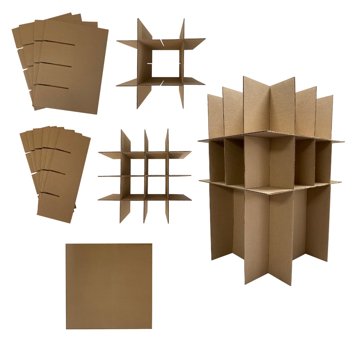 UBMOVE Dish &amp; Glass Partition Insert Kit 4 pack fits in our kitchen boxes