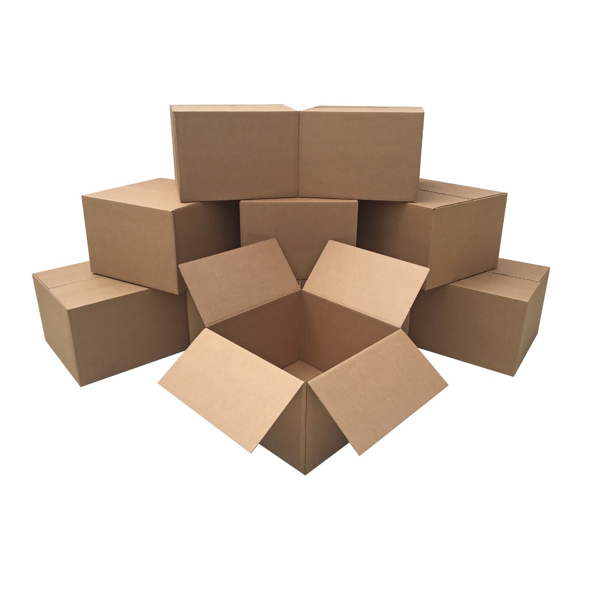 UBoxes 10 Extra Large Corrugated Moving Boxes 23 x 23 x 16&quot;