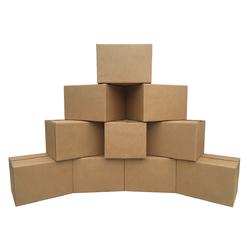 UBMOVE 10 Medium Cardboard Moving Boxes 18&quot; x 14&quot; x12&quot;