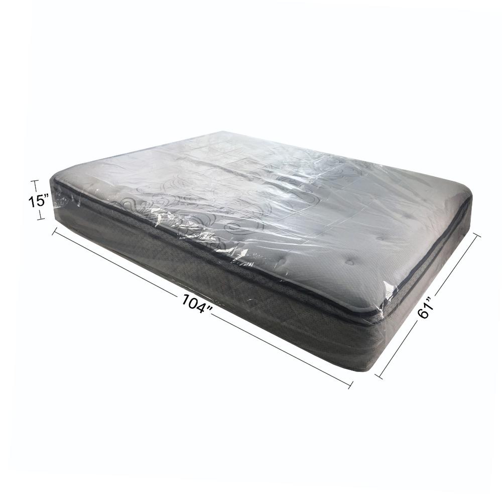 UBMOVE Queen Mattress Bag 61x15x104&quot;, 2 Mil, 1 Pack Protector Box Spring Bed