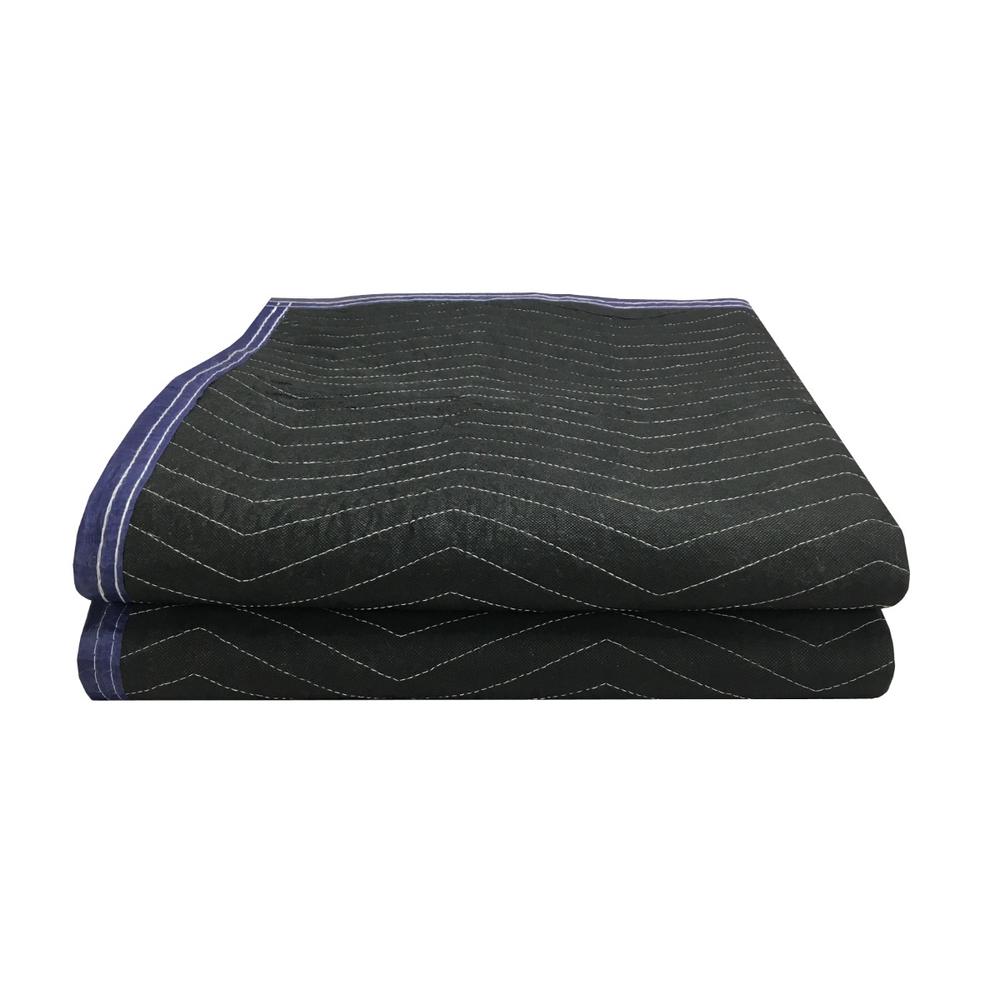 UBMOVE 2 Performance Moving Blanket 72x80&quot; Heavy Duty Quality Quilted Fabric