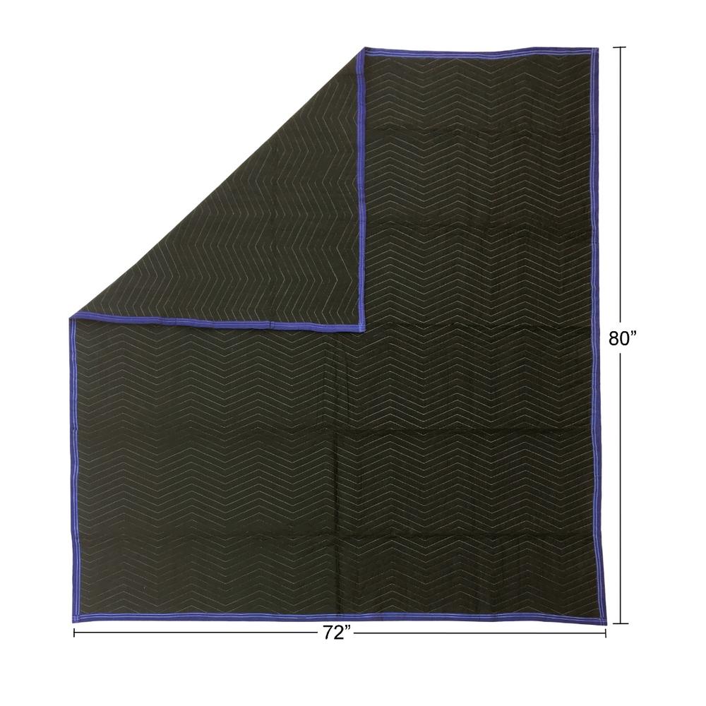 UBMOVE 2 Performance Moving Blanket 72x80&quot; Heavy Duty Quality Quilted Fabric