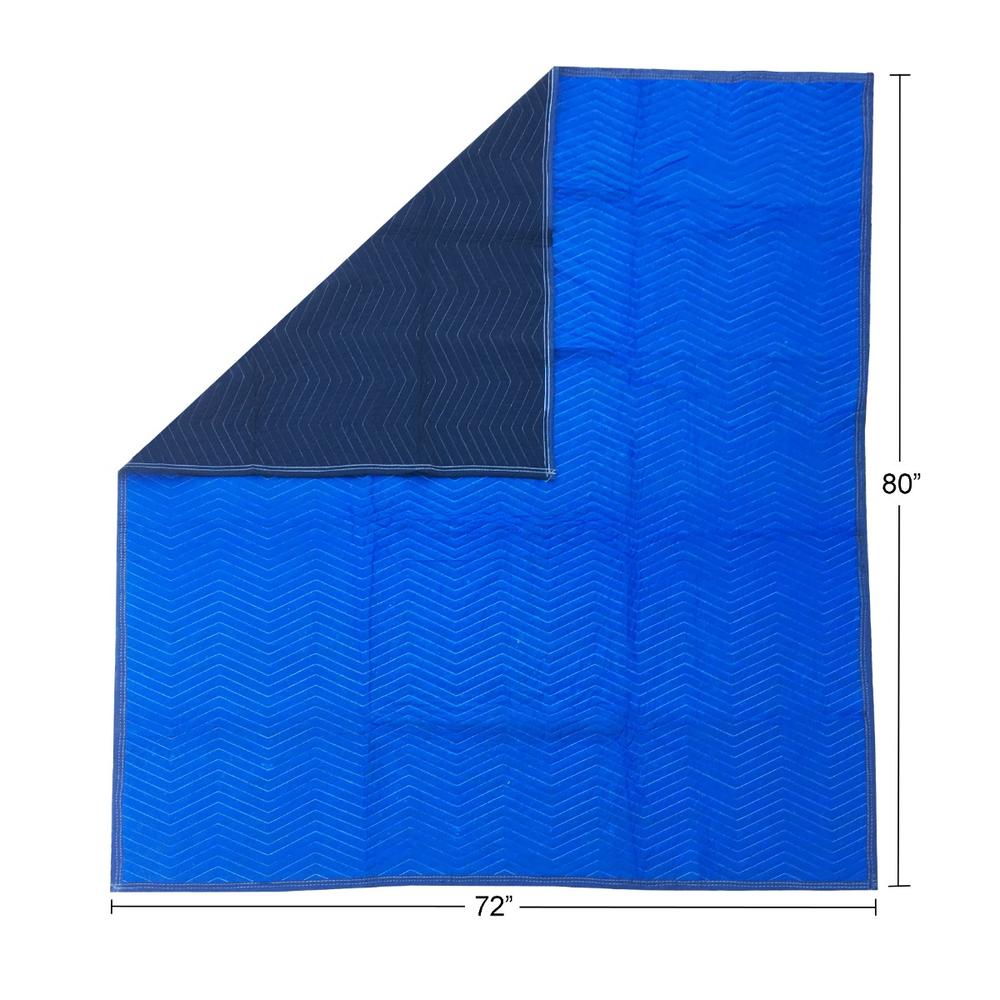 UBMOVE 6 Supreme Quality Moving Blankets 72&quot;x80&quot; 85# Strength