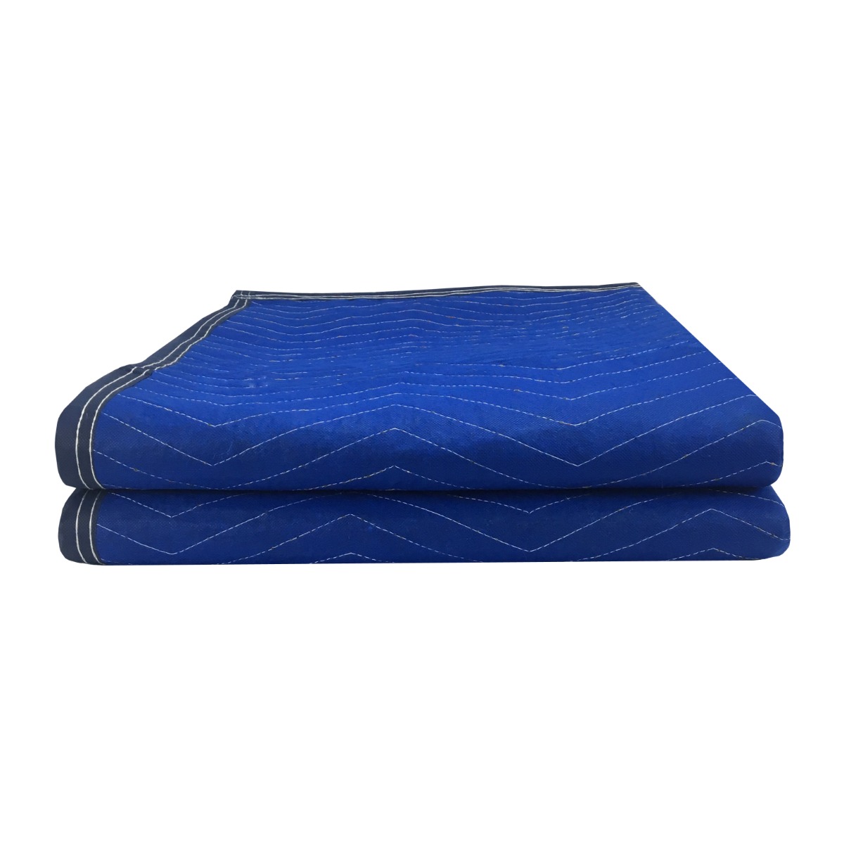 UBMOVE Pro Moving Blankets (2 Pack) 72&quot;x80&quot; Blue 35lbs/doz 2.92lb/Ea