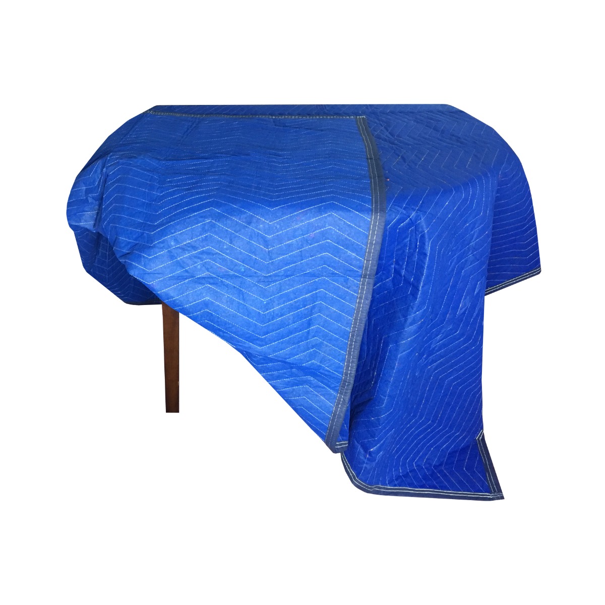 UBMOVE Pro Moving Blankets (2 Pack) 72&quot;x80&quot; Blue 35lbs/doz 2.92lb/Ea