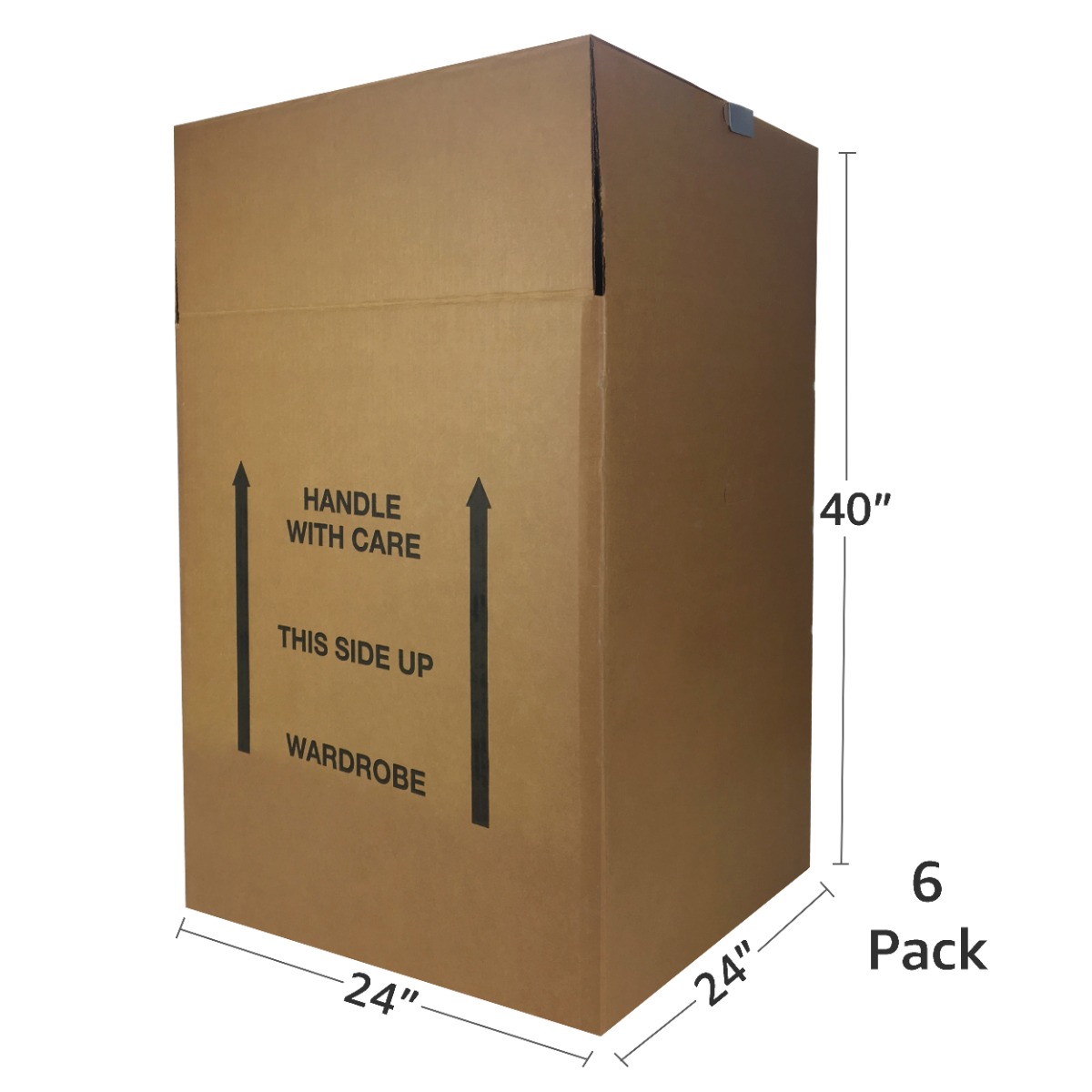 UBMOVE Wardrobe Boxes - Qty: 6 Boxes w Bars - Moving Boxes Fast 