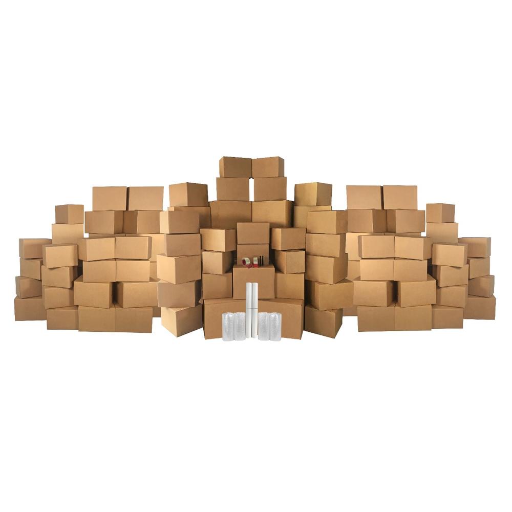 UBMOVE 8 Room Basic Moving Kit 106 Boxes &amp; Packing Supplies