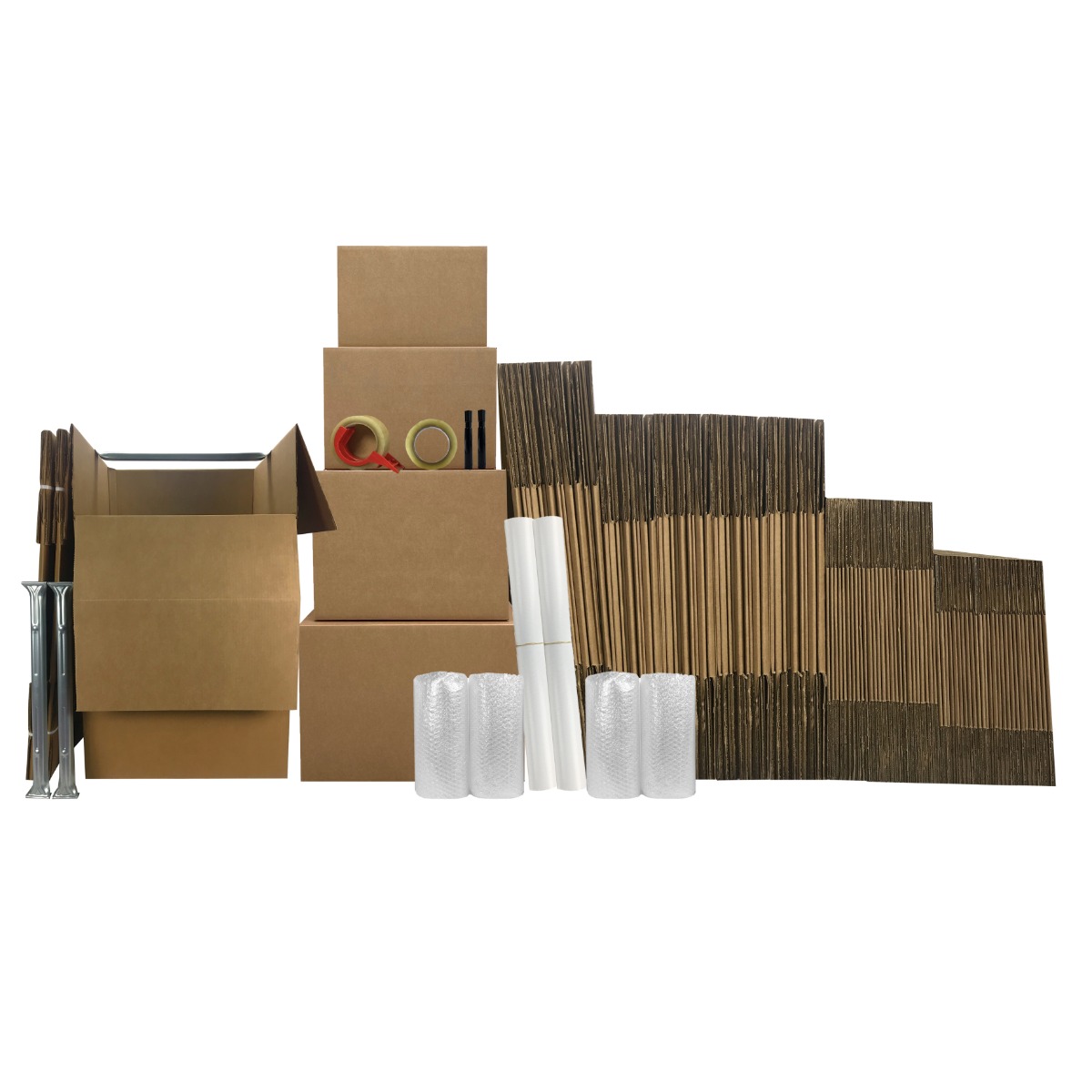 UBMOVE 8 Room Wardrobe Kit 88 Moving Boxes &amp; Moving Supplies