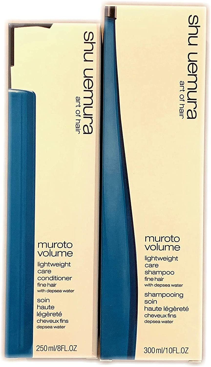 Shu Uemura Muroto Volume Amplifying Shampoo 10.0 oz & Conditioner 8.0 oz Duo