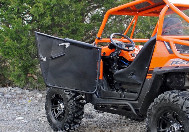Super Atv Black R Series Doors Polaris Rzr 570 800 900