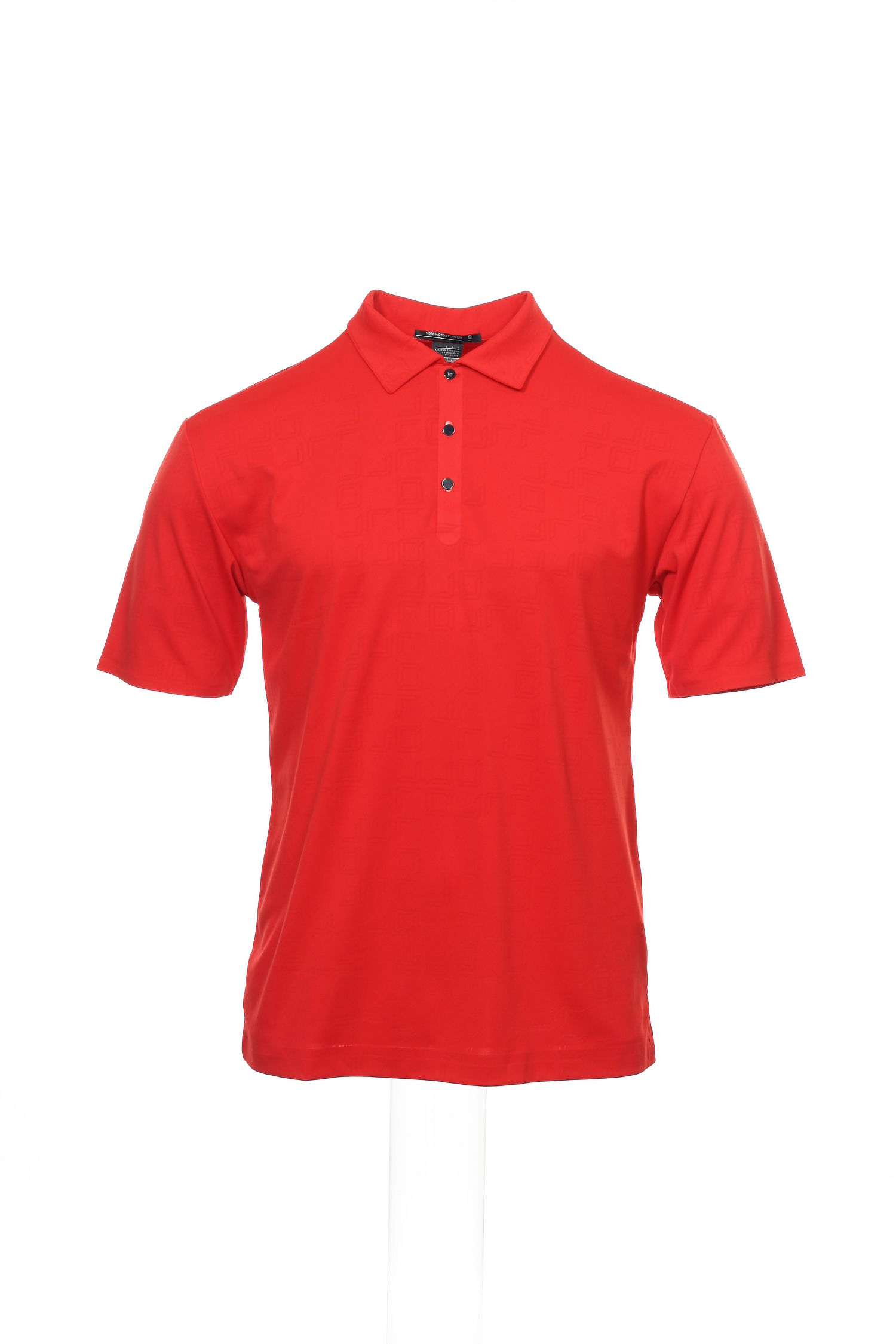 Tiger Woods Platinum by Nike Red Polo Shirt