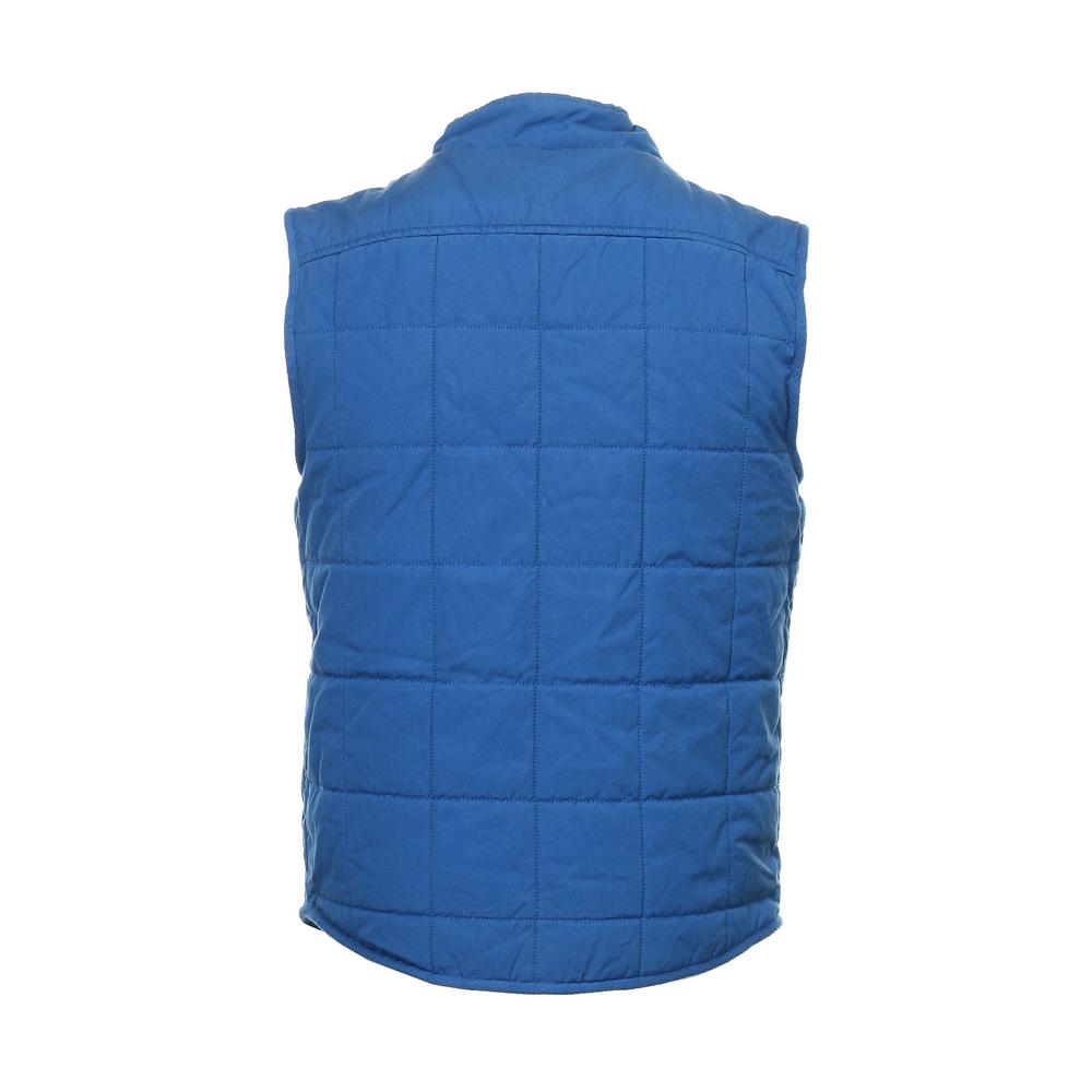 Splendid Mills Mens Blue Sherpa Insulated Puffer Quilted Vest