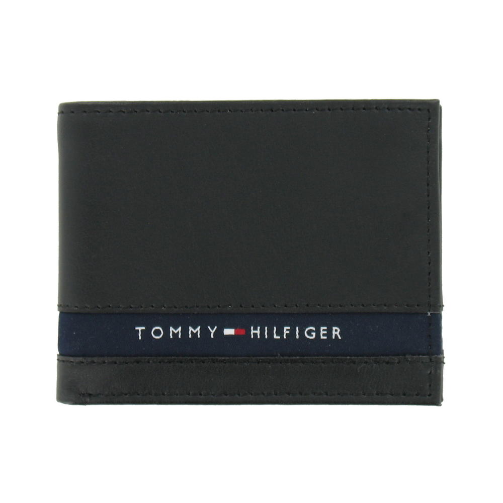 Voorlopige naam Plantkunde studie Tommy Hilfiger Men's Bi-Fold Wallet 2-Fold (Black) $55