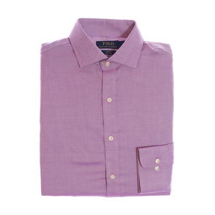 Polo Ralph Lauren Mens Slim Fit Easy Care Button Down Shirt (15-32/33, Purple) Polo Ralph Lauren Mens Slim Fit Easy Care Button Down Shirt (15-32/33, Purple)