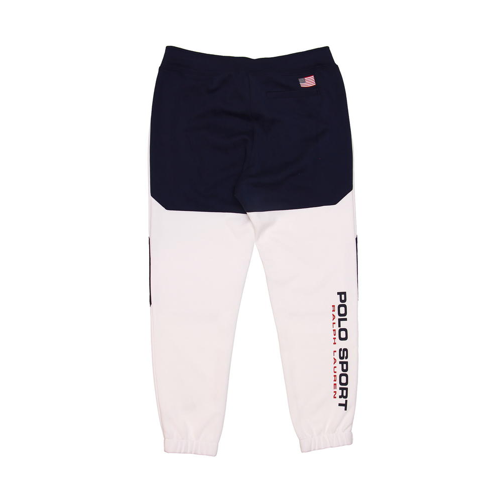 Ralph Lauren Polo Sport Ralph Lauren Mens Color Block Double-Knit Joggers Sweatpants $188