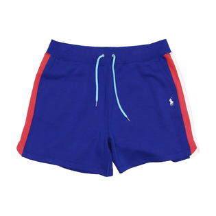 Polo Ralph Lauren Women's Red/White/Blue Striped Fleece Sweat