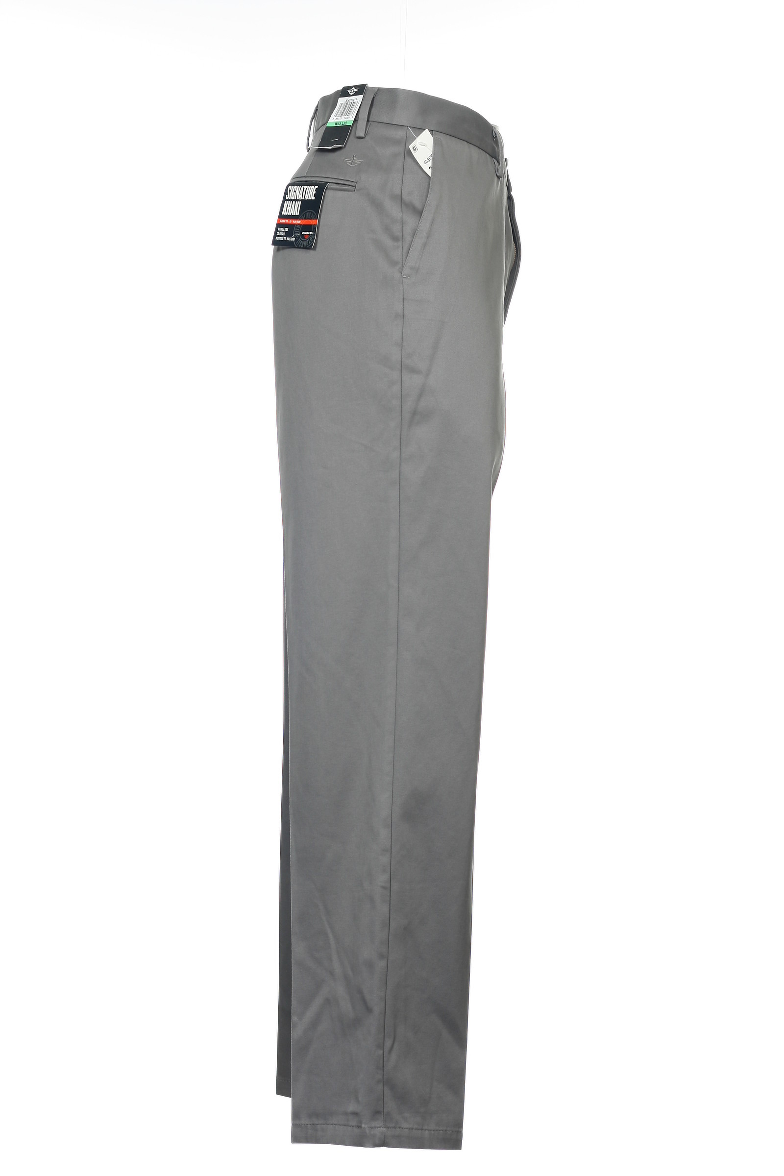 Dockers 'Signature Khaki' Gray Flat Front Dress Pants