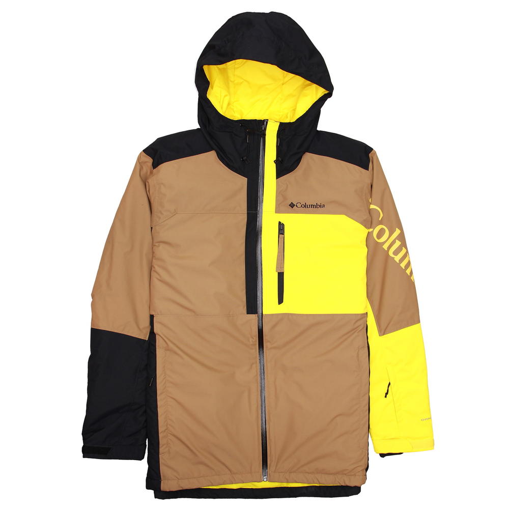 Columbia Timberturner II 2 Mens Laser Lemon Omni-Heat Waterproof Ski Jacket $260
