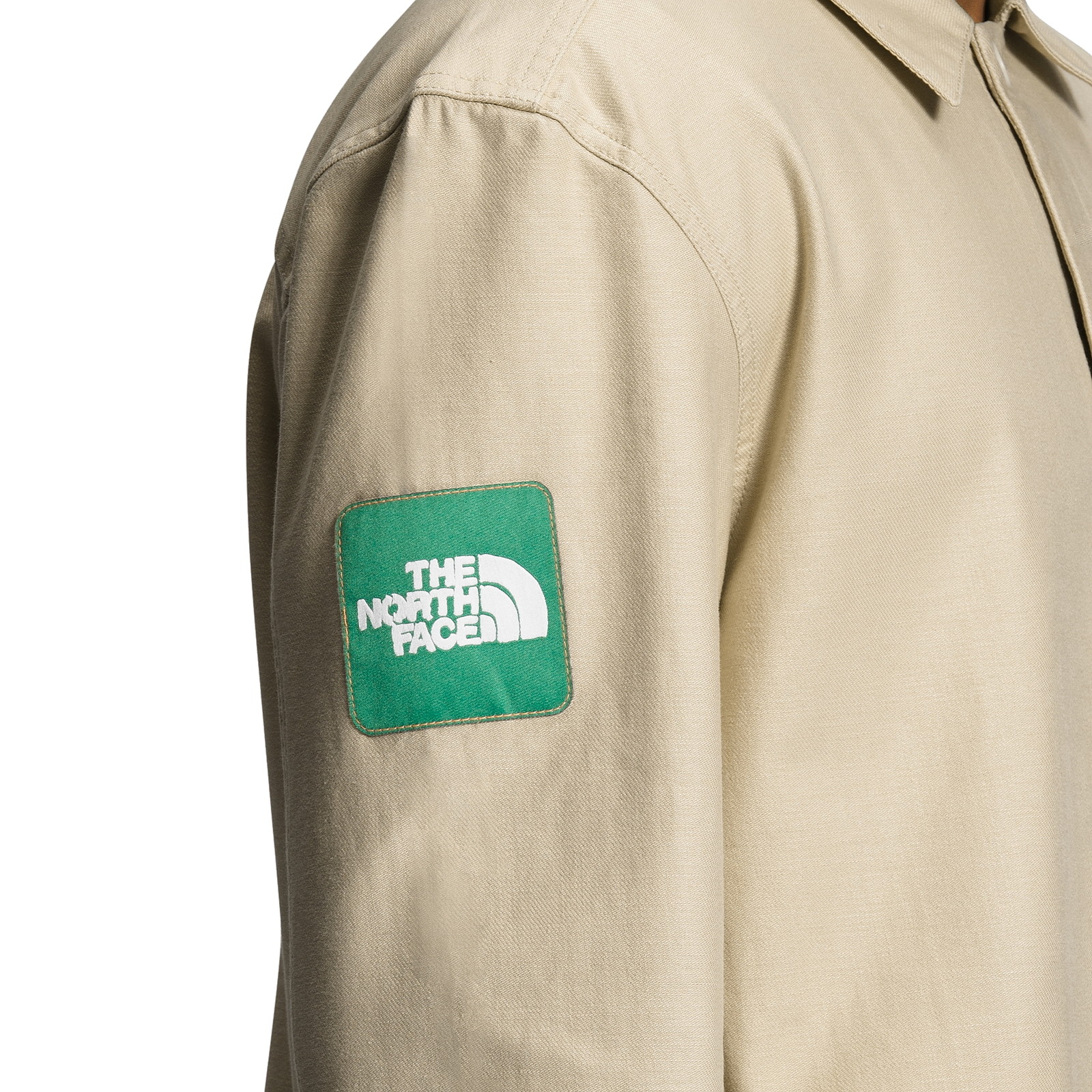The North Face Valley Shacket Men's Gravel Cotton Shirt Jacket $150