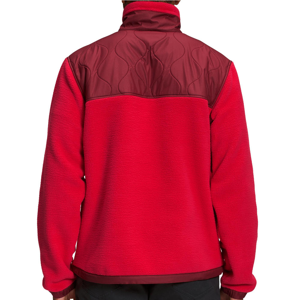 The North Face Royal Arch Men's TNF Red 1/4 Snap Fleece Pullover Jacket $159