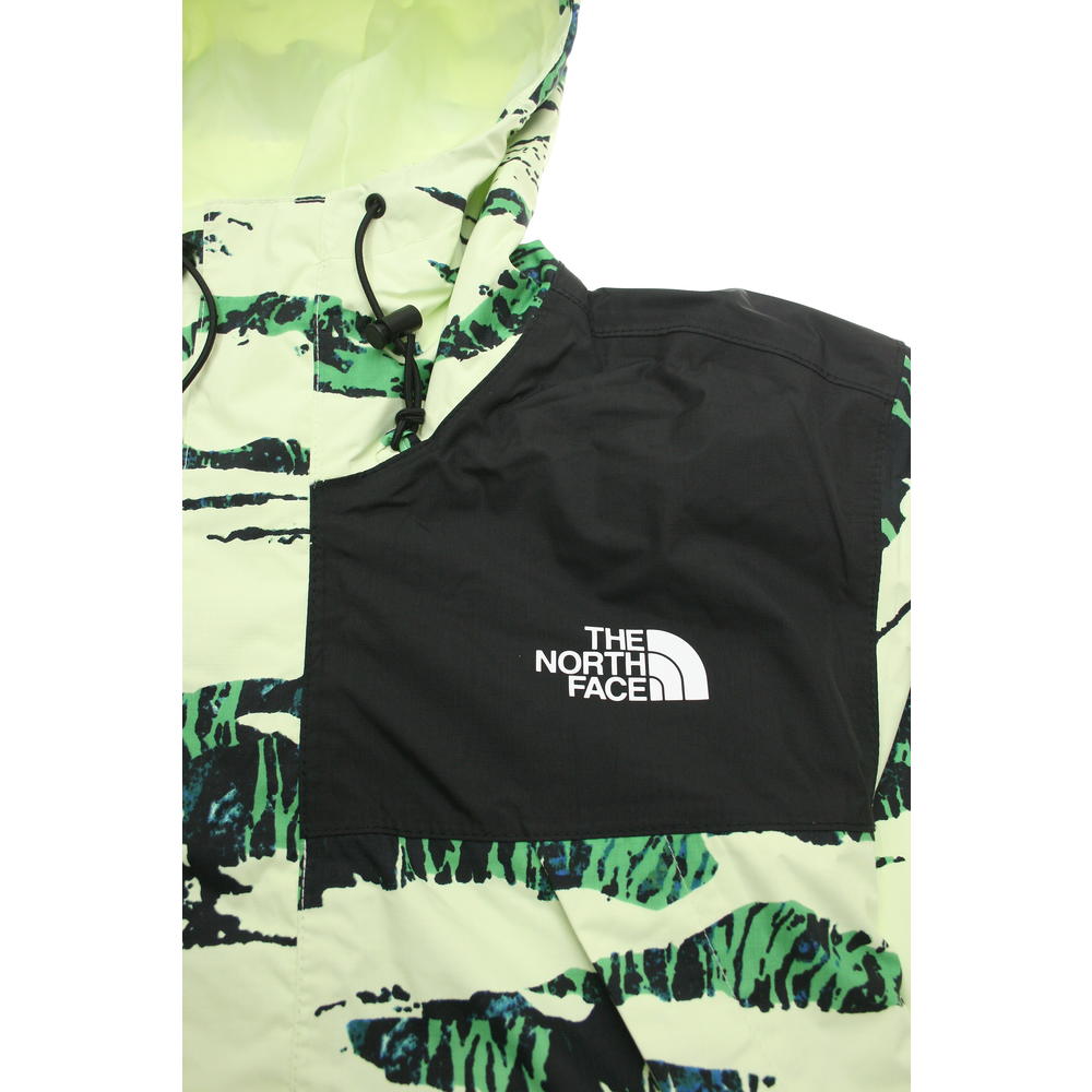 The North Face Antora Mens Lime Cream Camo DryVent Waterproof Rain Jacket $110