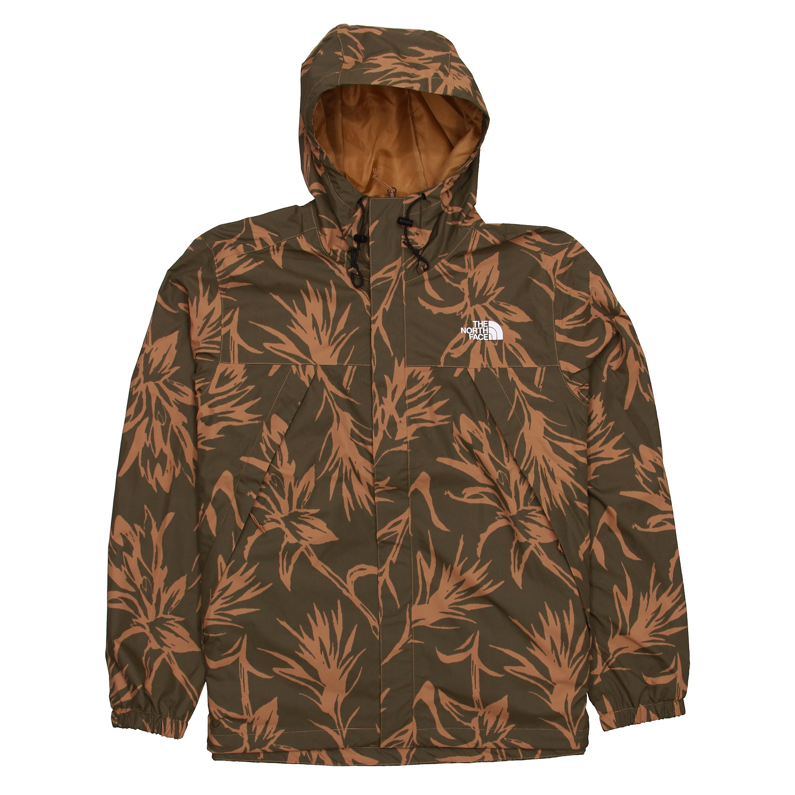 The North Face Antora Men's Brown Tropical Waterproof Windproof Rain Jacket $110