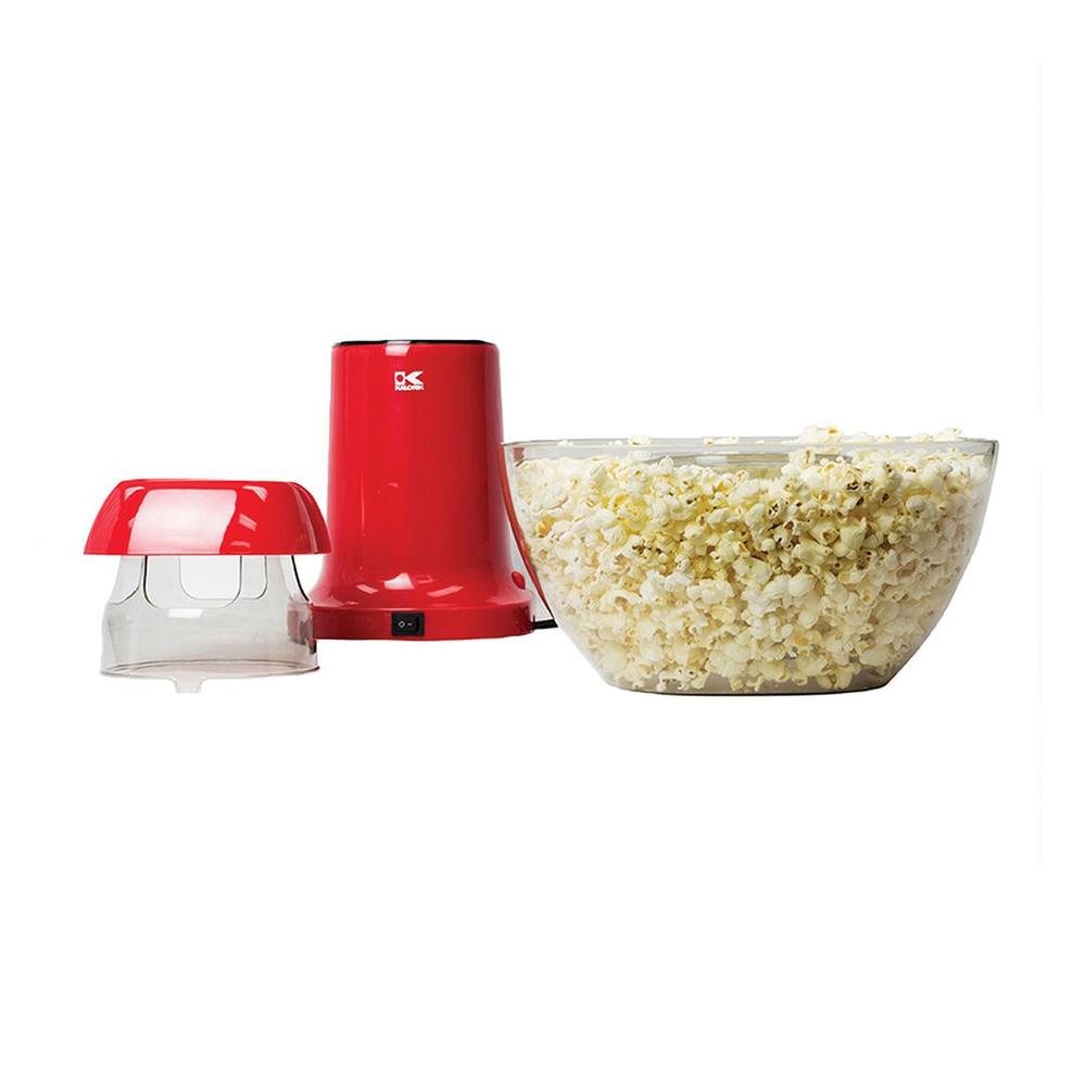 KALORIK TEAM Volcano Popcorn Popper Machine - Hot Air Popcorn Maker, Serving Bowl