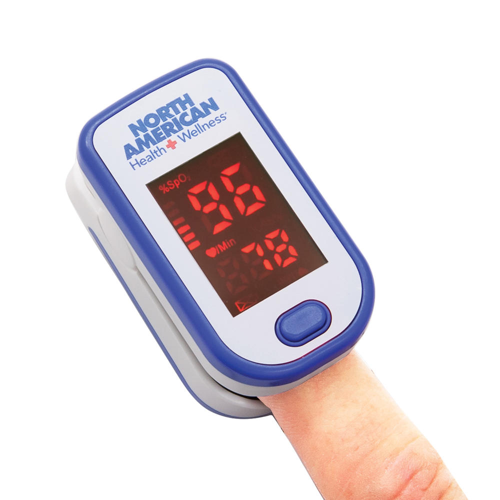 Jobar Digital Display Pulse Oximeter - Oxygen Meter, Heart Rate Monitor