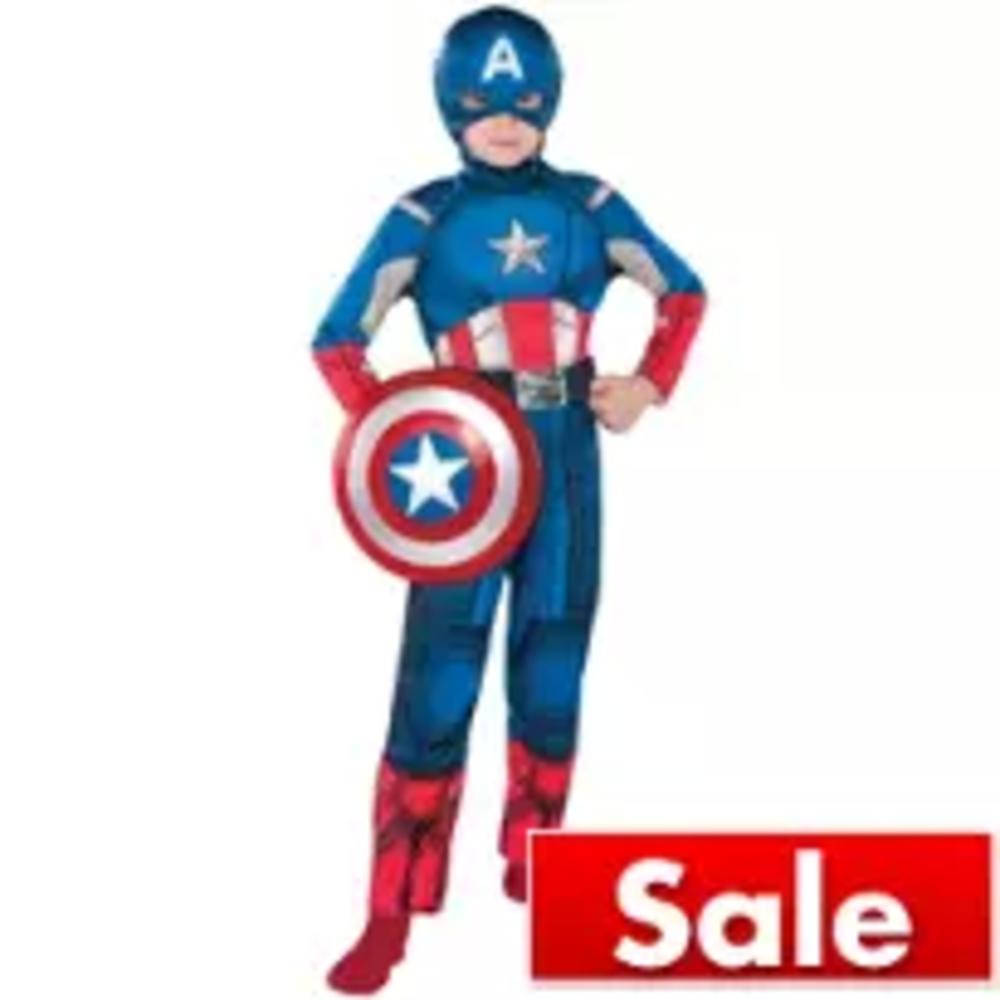 Bigbolo Boys Captain America Classic Costume