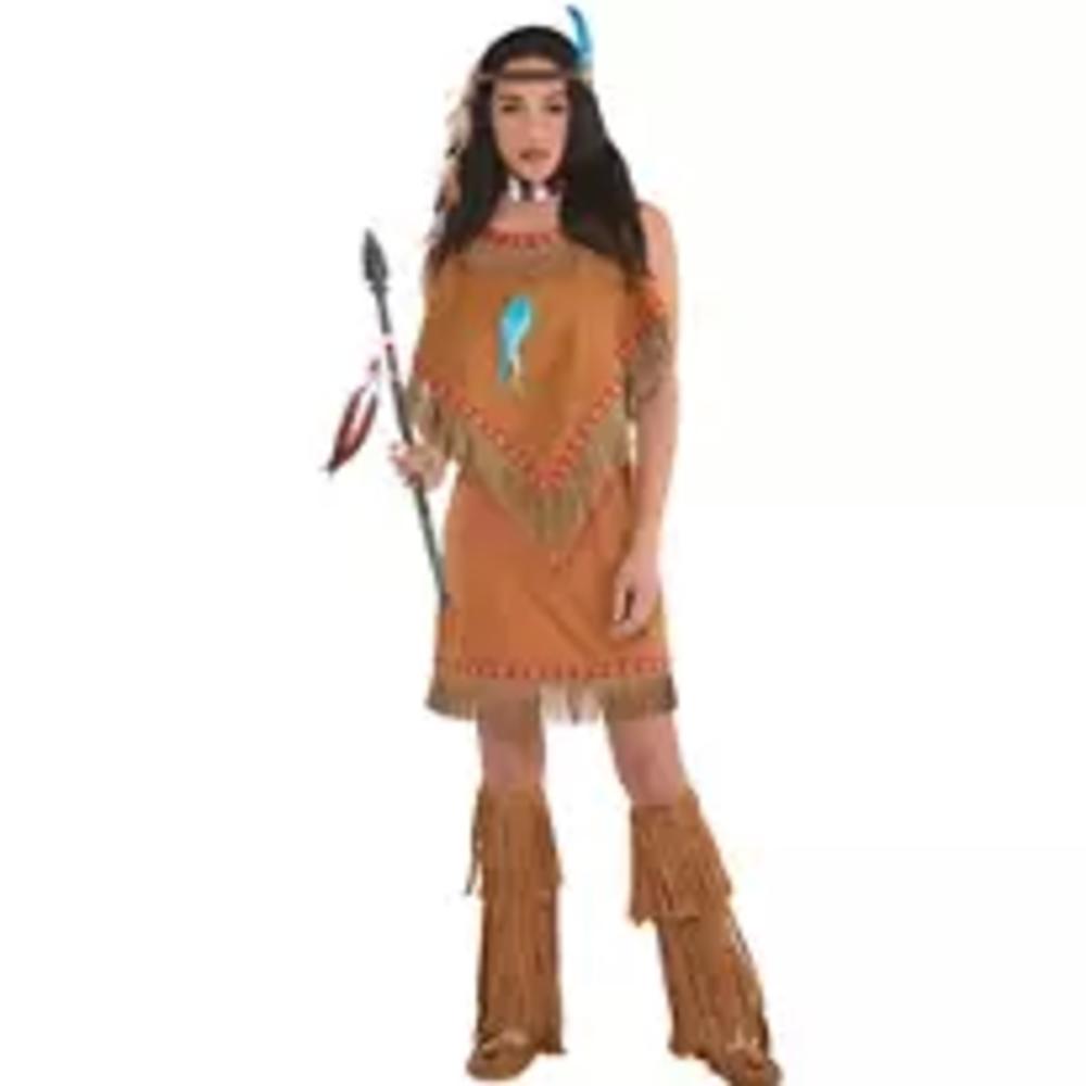 Bigbolo Adult Native American Princess Costume
