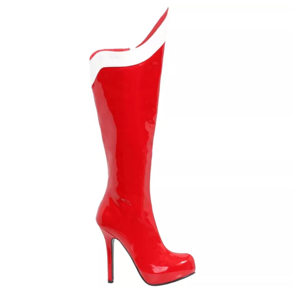 Bigbolo Red & White Wondrous Woman Boots