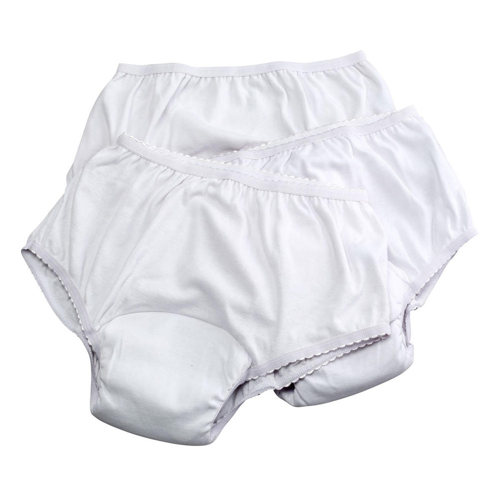 Bigbolo 3 Pack Women’s Reusable Incontinence Underwear, 6 oz.