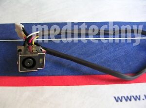 OEM Third-Party New Compaq Presario CQ61 200 AC DC Power Jack Port Plug Cable Harness Wire CJ47B