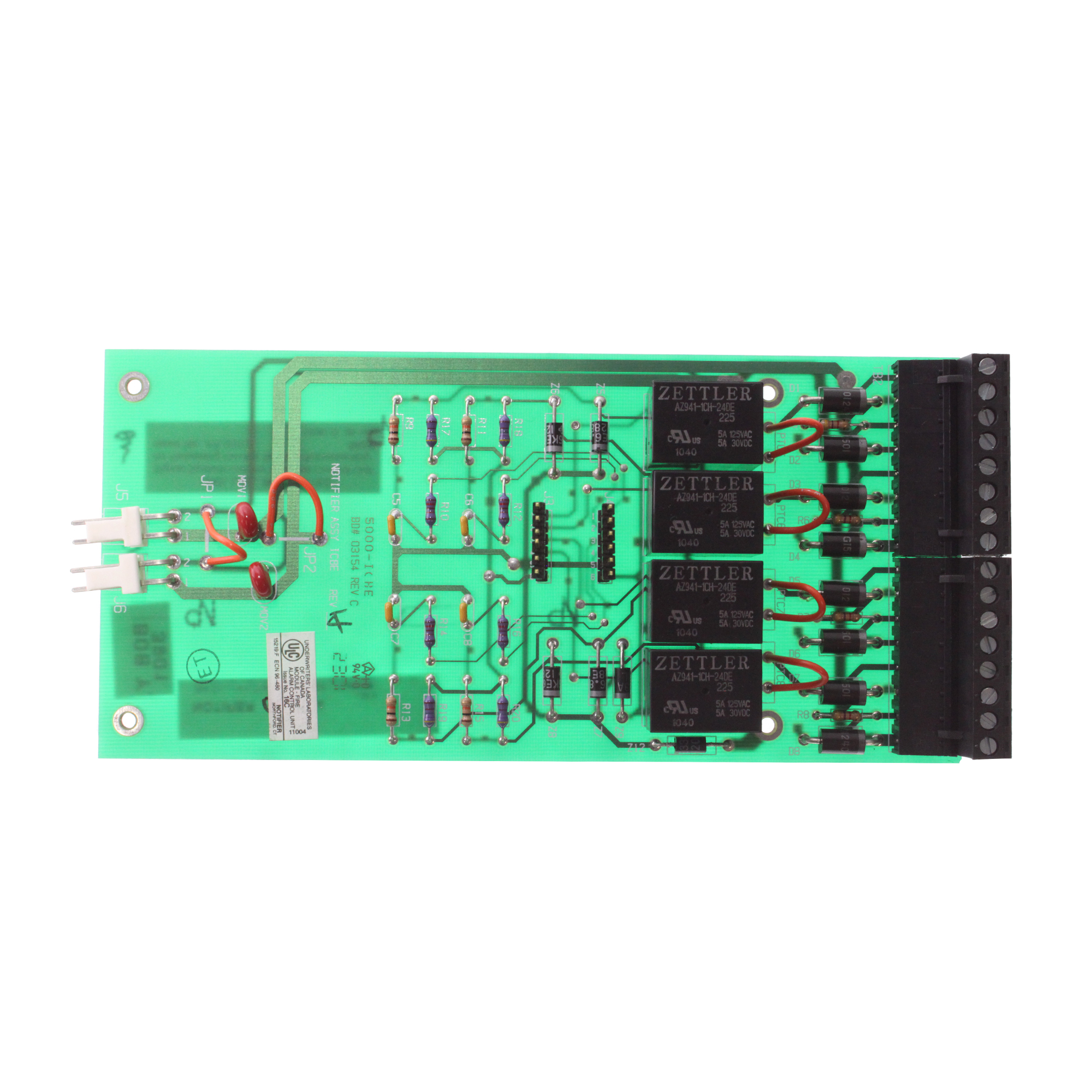 NOTIFIER ICE-4 INDICATING CIRCUIT EXPANDER MODULE BOARD FOR SYSTEM 500