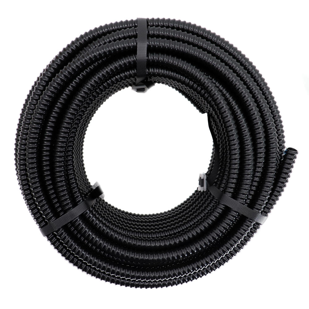 CARLON 15104-100 LIQUID-TIGHT NM NON-METALLIC PVC TUBING, BLACK, 3/8", 100-FEET