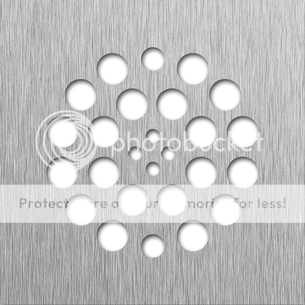 Tile Redi DP-SQ-BN 4.25" Square Shower Drain Cover - Brushed Nickel