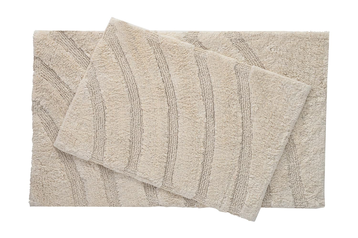 Non Latex Back Bath Rugs Bed Bath Fashions Medallion Collection 2 Piece 100 Cotton Rug Set With Non Skid Spray