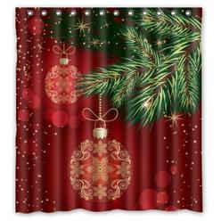 Christmas Shower Curtain Clearance