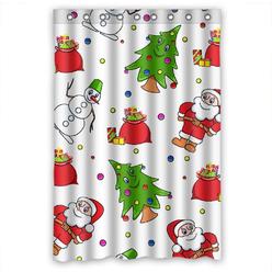 sunsmiles christmas bathroom curtains polyester best for kids boys valentine bf mother with hooks width - Christmas Bathroom Curtains sunsmiles christmas bathroom curtains polyester best for kids boys valentine bf mother with hooks width - Christmas Bathroom Curtains