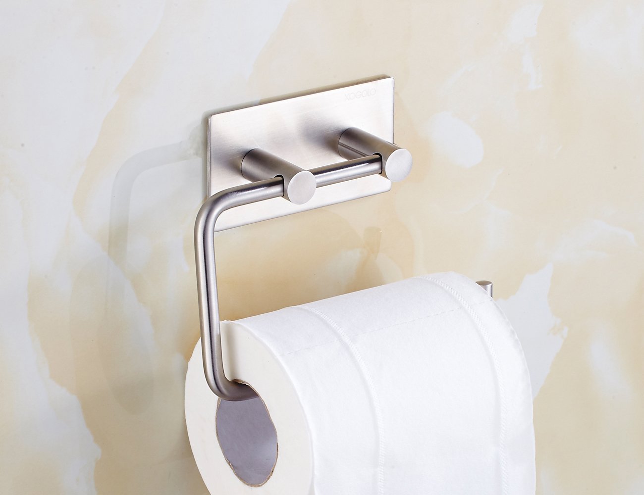 Xogolo Self Adhesive Toilet Paper Holder Wall Mount Sus 304 Xogolo Self Adhesive Toilet Paper Holder Wall Mount Sus 304 Stainless Steel Kitchen Bathroom Towel Dispenser 3