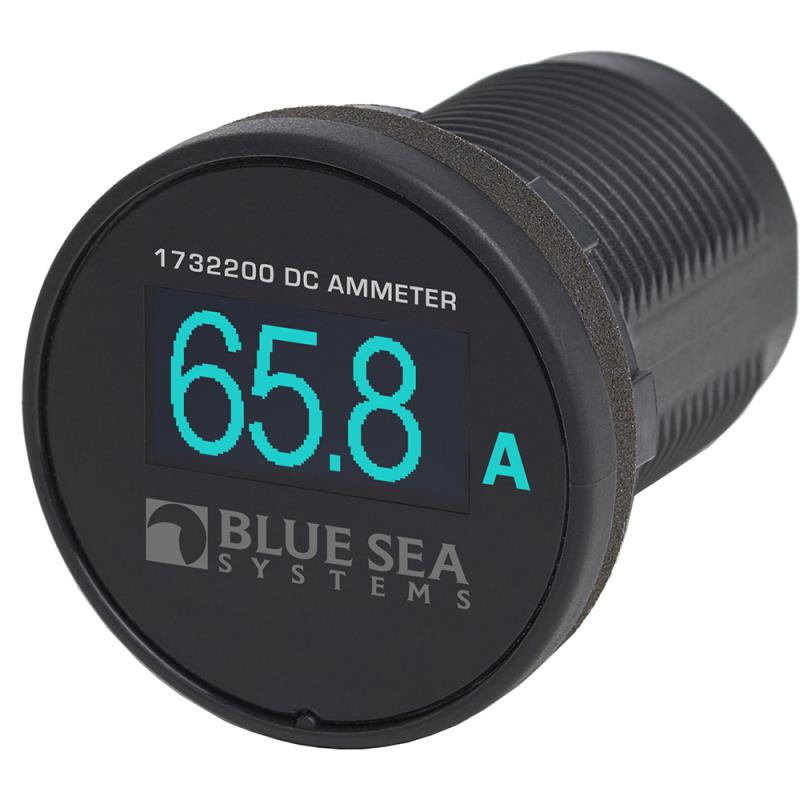 Blue Sea Systems Blue Sea 1732200 Mini OLED Ammeter - Blue