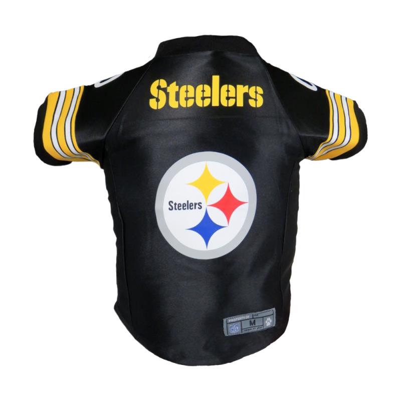Little Earth Productions Pittsburgh Steelers Pet Premium Jersey - Medium