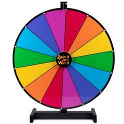 brybelly GPRZ-406 24 in. Multi Color Prize Wheel