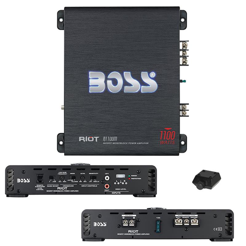 Boss Audio Boss Riot Monoblock Amplifier 1100W Max
