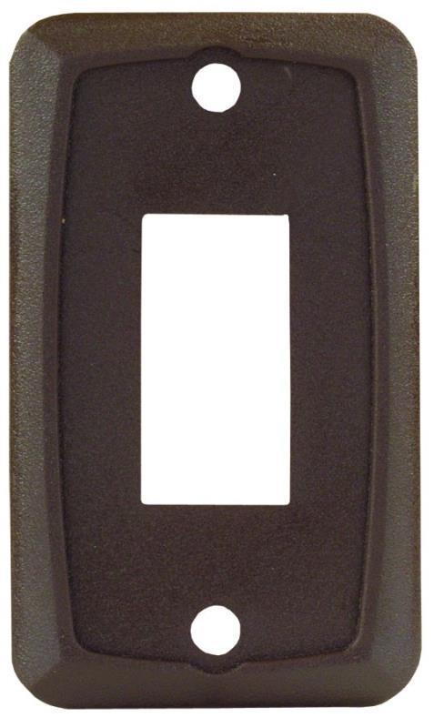 JR PRODUCTS 12865 Sgl Face Plate Br
