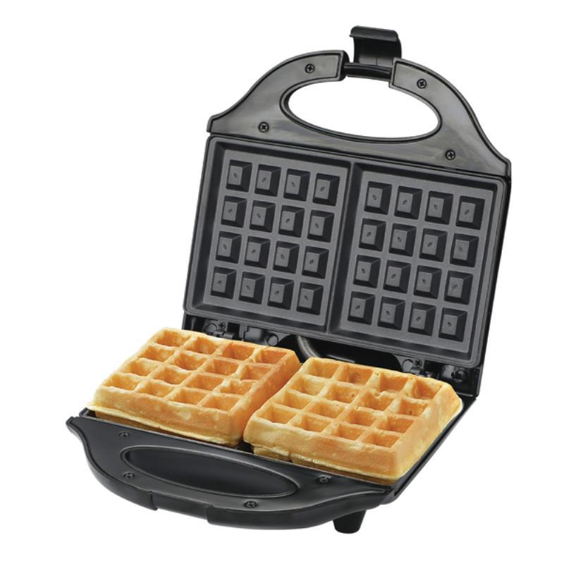 Commercial Chef Chw2B 2-Waffle Electric Belgian Waffle Maker