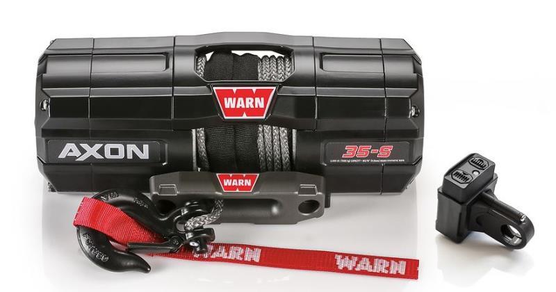 WARN IND. 101130 Axon 35-S Synthetic Winch