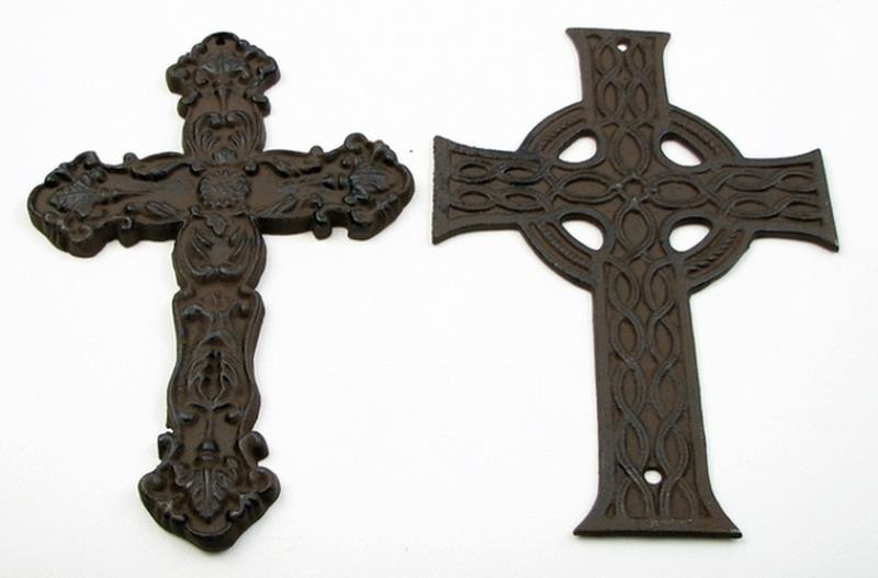 IWGAC Cast Iron Crosses Set of 4 0170-03101