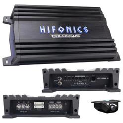 HiFonics HCC25001D 2500W Colossus Classic Mono Block Amplifier&#44; Black